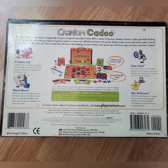 Cadoo Cranium Board Game - Picture 3 of 4